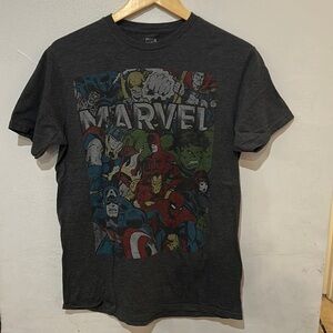 Rare marvel print shirt large